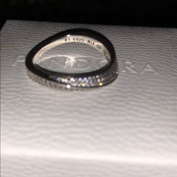 PANDORA Elegant Waves CZ ring 💍 - Picture 5 of 6